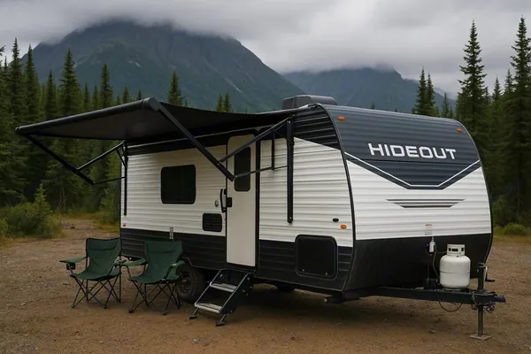 Travel trailer camper