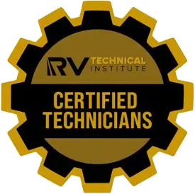 RV Technical Institute Certified Technicians badge